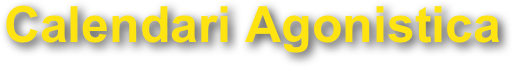 Calendari Agonistica