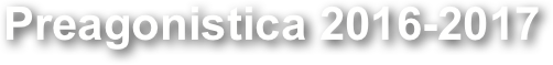 Preagonistica 2016-2017